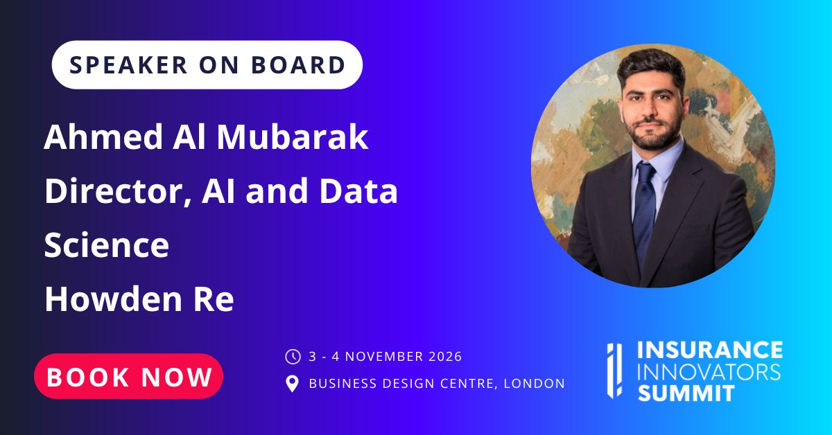 Insurance Innovators Summit 2026 - invited speaker on AI and data science in reinsurance